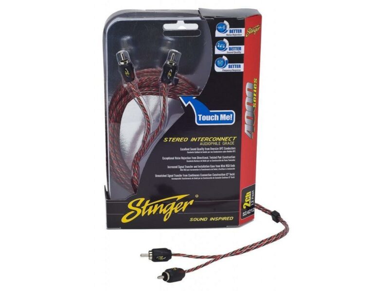 Stinger 4000 SI4217 - 2 Channel 5.2 Meter RCA